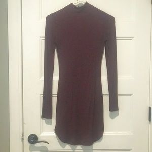 🌈3/$10  Burgundy Sweater Dress